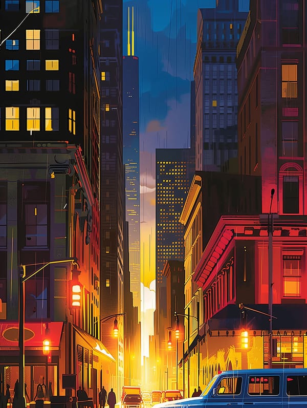 Screenprints of an Invented City